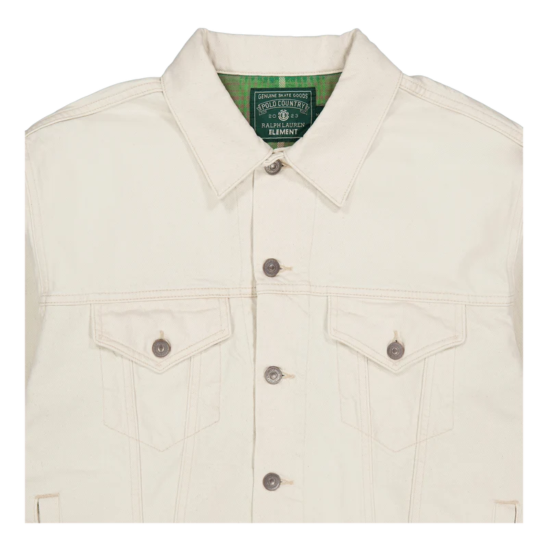 Polo x Element Denim Trucker Jacket Ecru