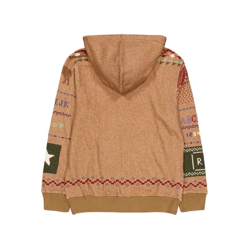 Polo x Element Fleece Hoodie Brown Multi