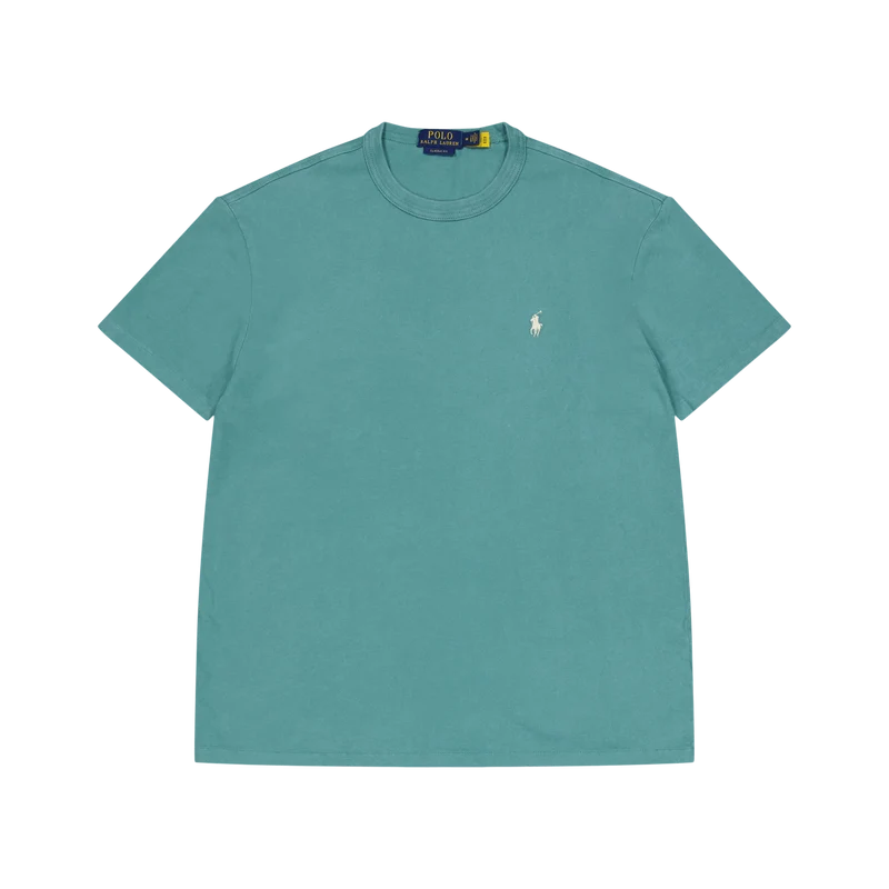 Classic Fit Jersey Crewneck T-Shirt Fairway Green