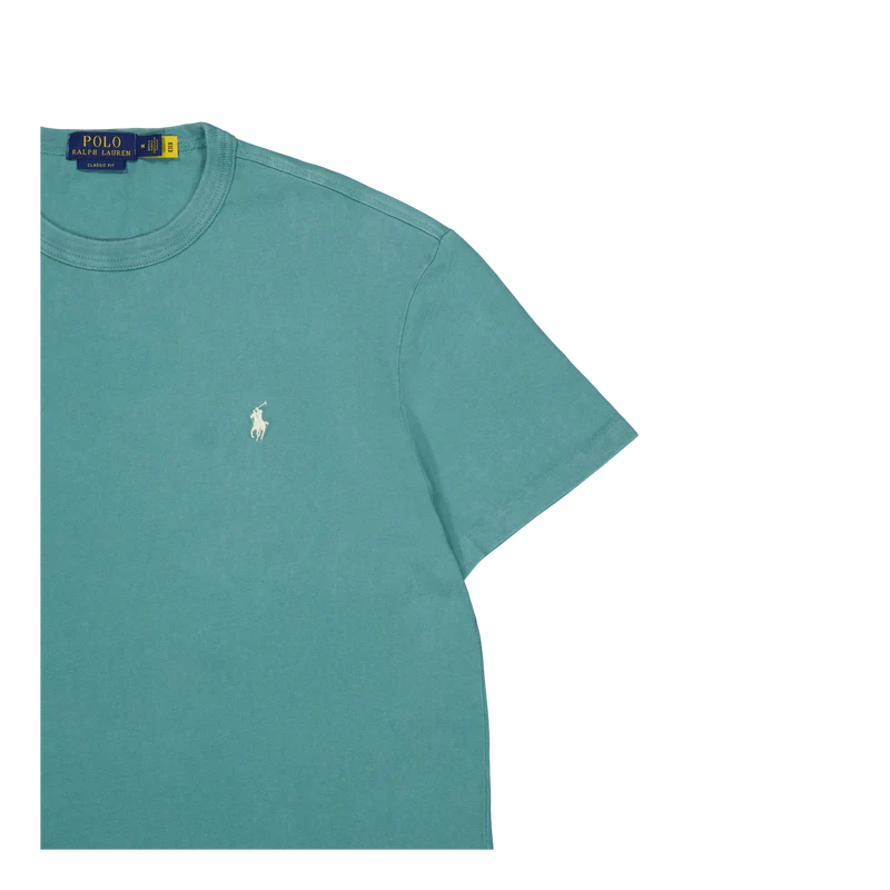 Classic Fit Jersey Crewneck T-Shirt Fairway Green