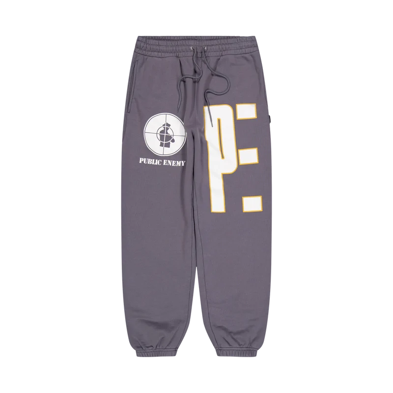 Nh X Public Enemy . Sweatpants Gray
