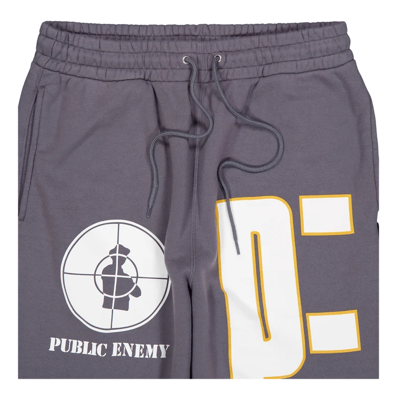 Nh X Public Enemy . Sweatpants Gray