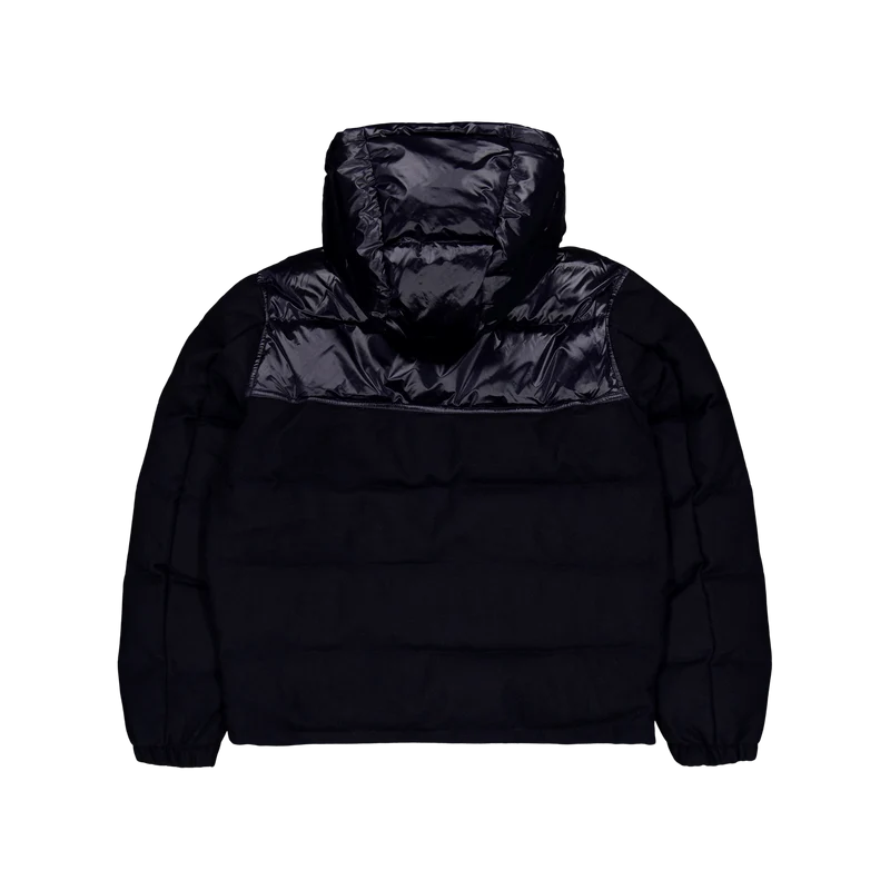 Water-Resistant Hybrid Down Jacket Collection Nvy Glsy/Navy Wl