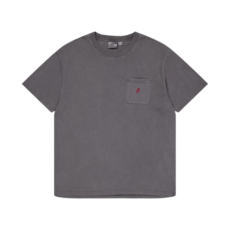 One Point Tee Grey Pigment