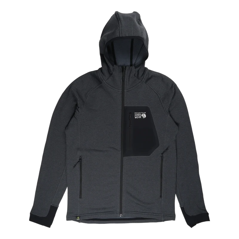 Polartec® Power Grid Full Zip Blue Slate Heat
