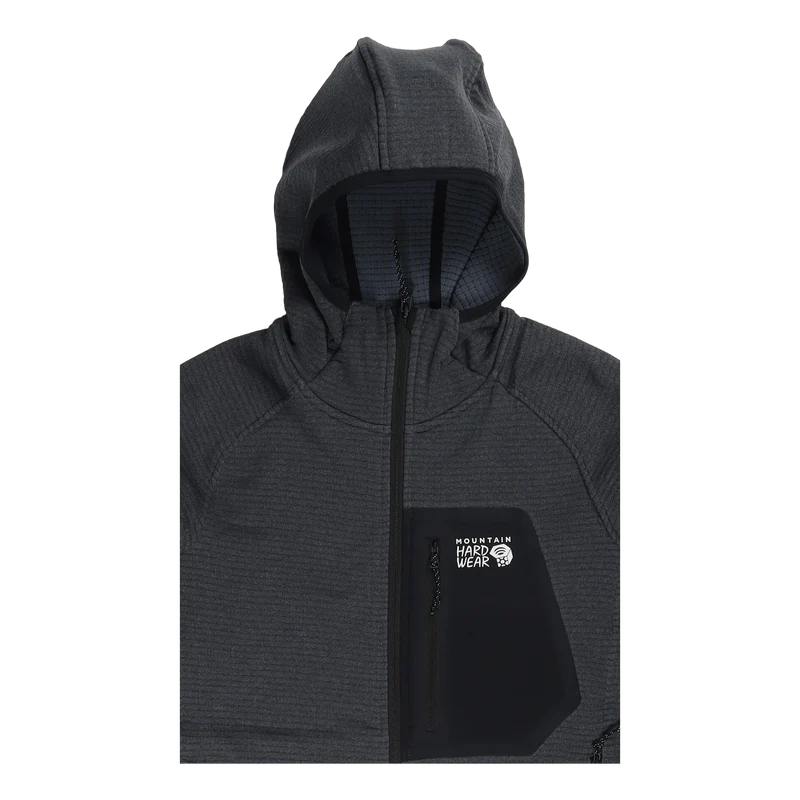 Polartec® Power Grid Full Zip Blue Slate Heat