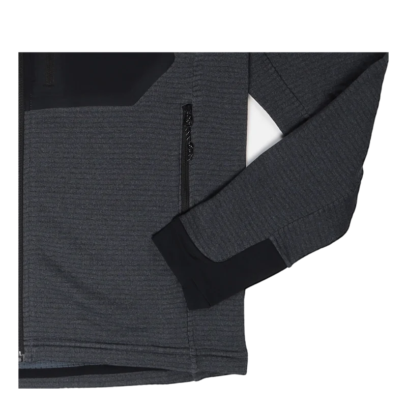 Polartec® Power Grid Full Zip Blue Slate Heat