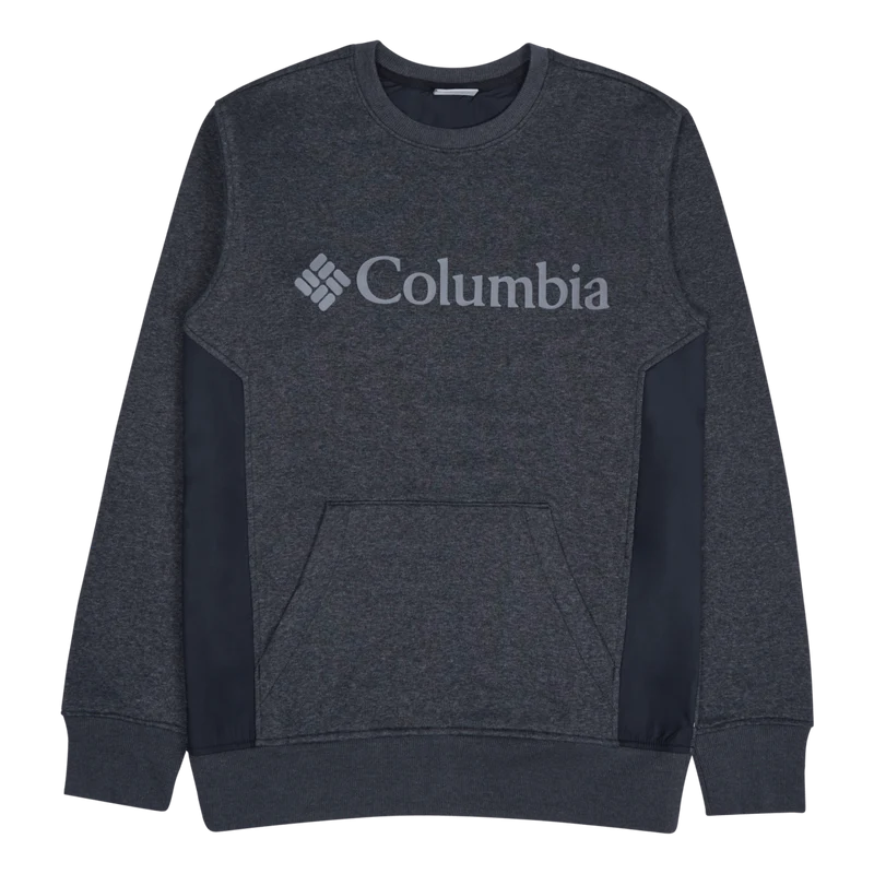 Minam River Crew Black Heather, Black