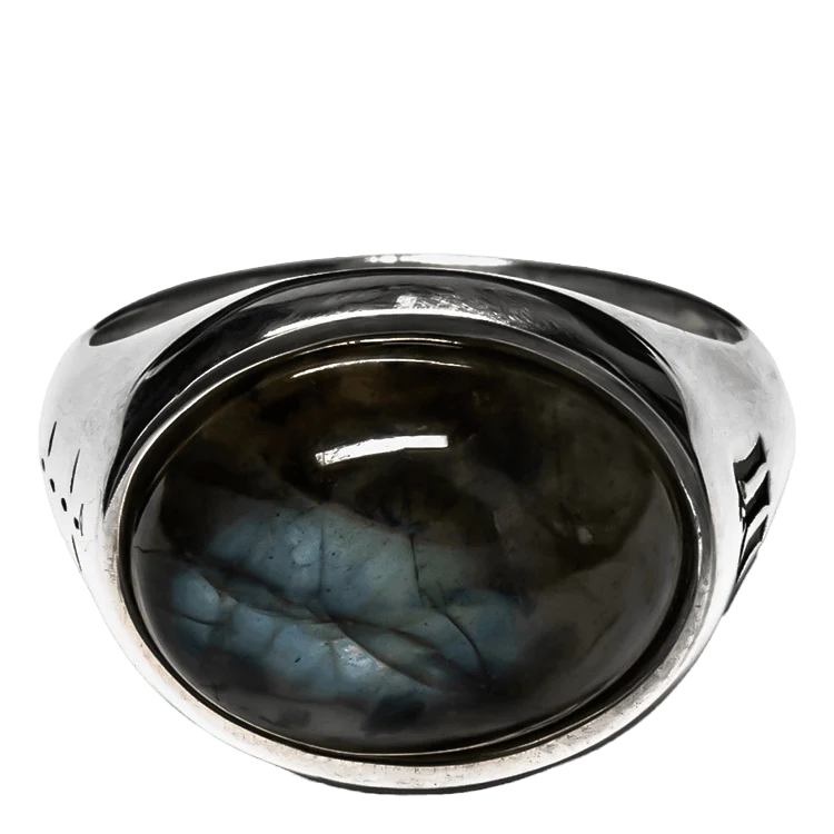 Tubby Ring Silver 925/labradorite
