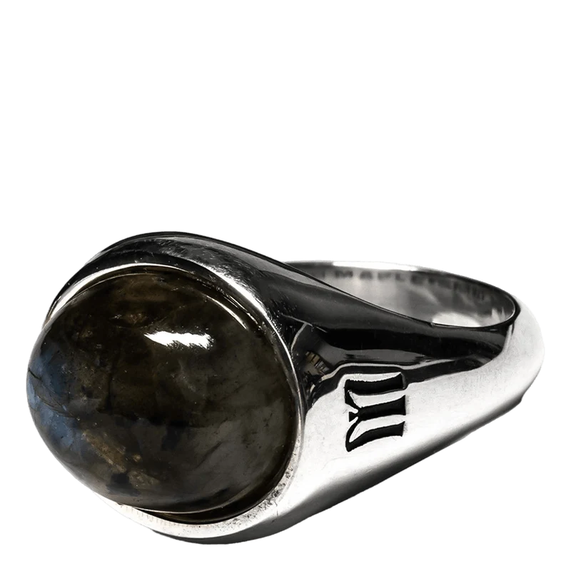 Tubby Ring Silver 925/labradorite