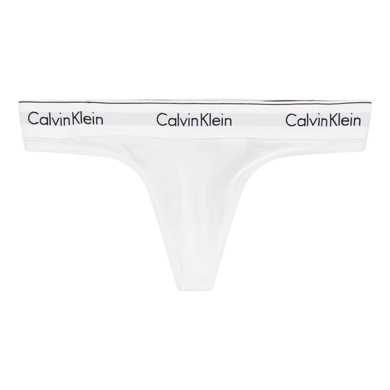 Modern Cotton Thong White