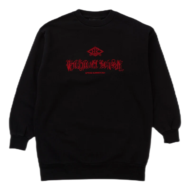 Relaxed Crew Faded Black