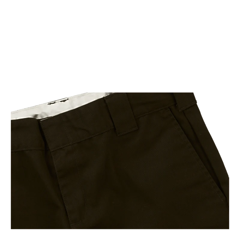 Slim Fit Short Olive Green