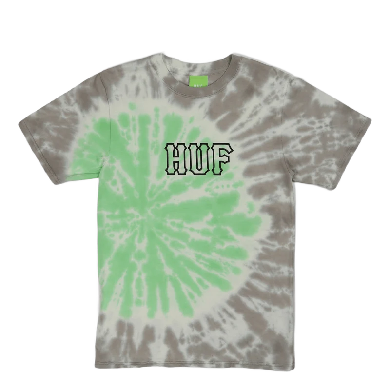 Sf Dye S/s Tiedye Tee Huf Green