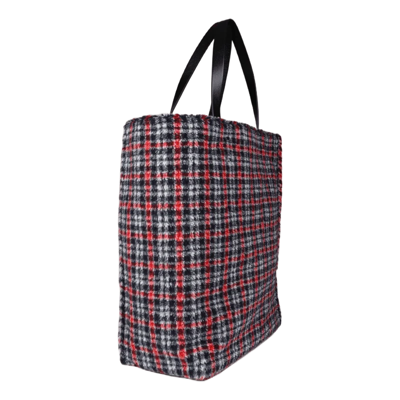 Shopping Bag Black/hot Red/black