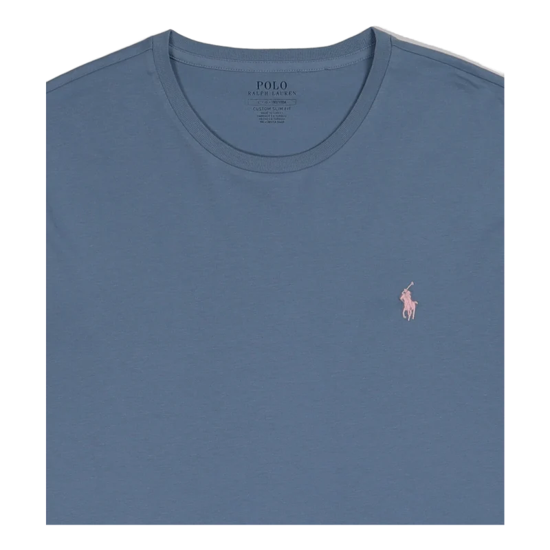 Sscncmslm2-short Sleeve-t-shir Channel Blue/c3115