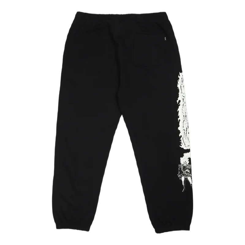 Ghost Rider Fleece Pant Black
