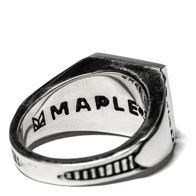 Collegiate Ring Blank Silver 925/mother Of Pearl