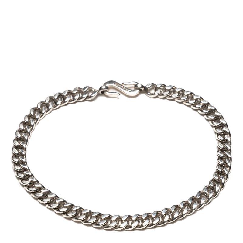 Cuban Link Bracelet 5mm Silver 925