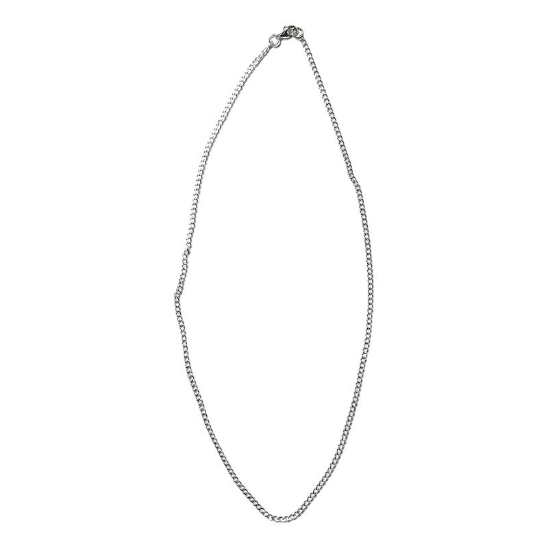 Curb Chain 2.5mm Silver 925