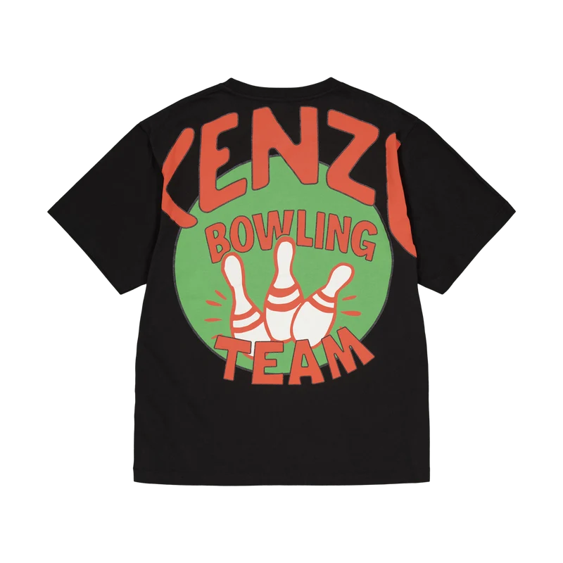 T-shirt Bowling Elephant Black