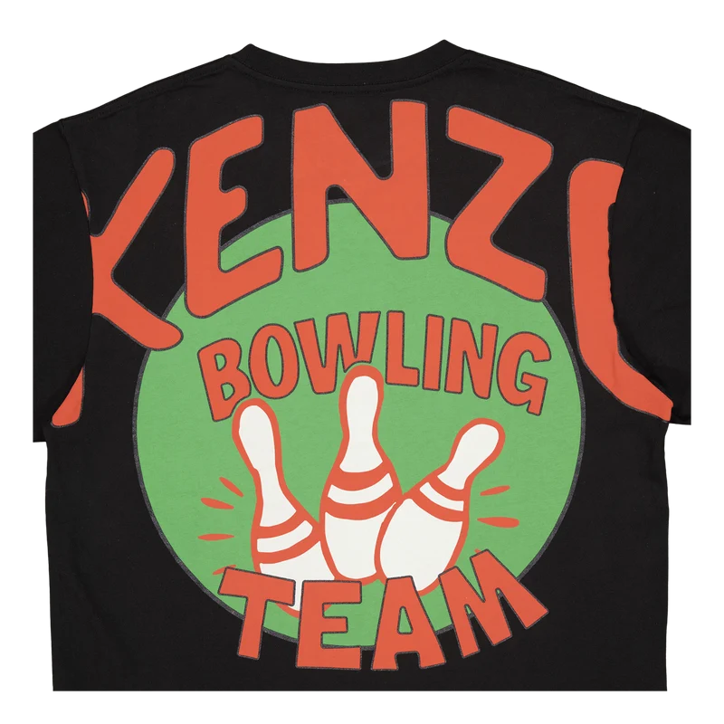 T-shirt Bowling Elephant Black