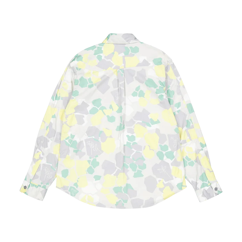 Relaxed Fit Workshirt Yellow Camo