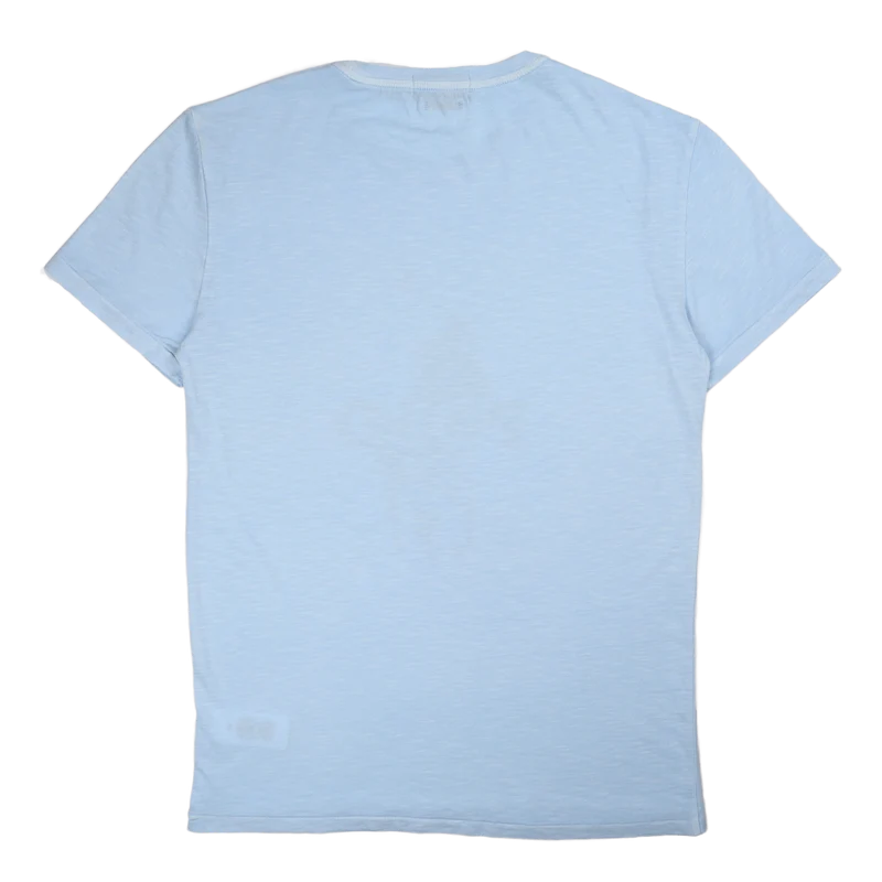 Custom Slim Fit Big Pony Logo T-Shirt Elite Blue