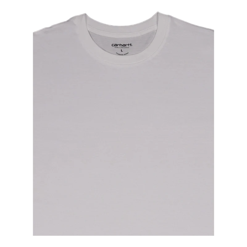 Standard Crew Neck T-shirt White + White