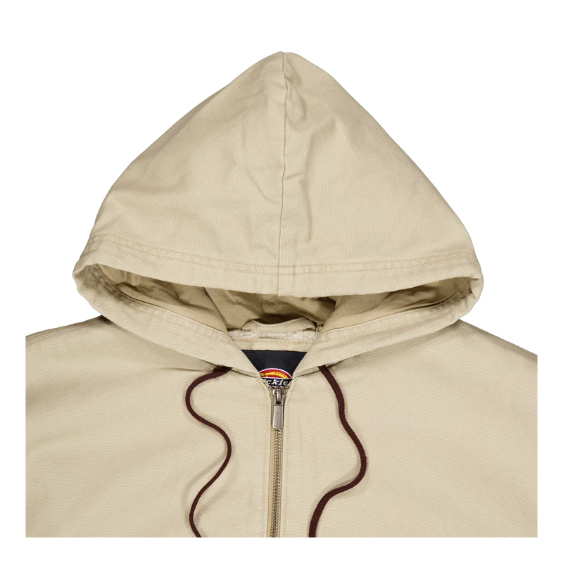 Dickies Hooded Dc Jckt Sw Desert Sand