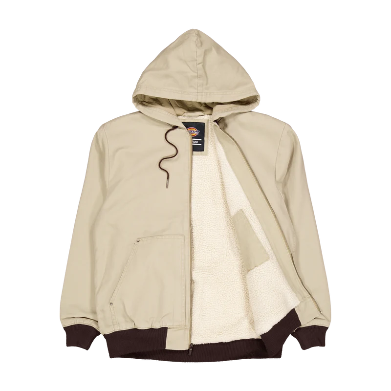 Dickies Hooded Dc Jckt Sw Desert Sand
