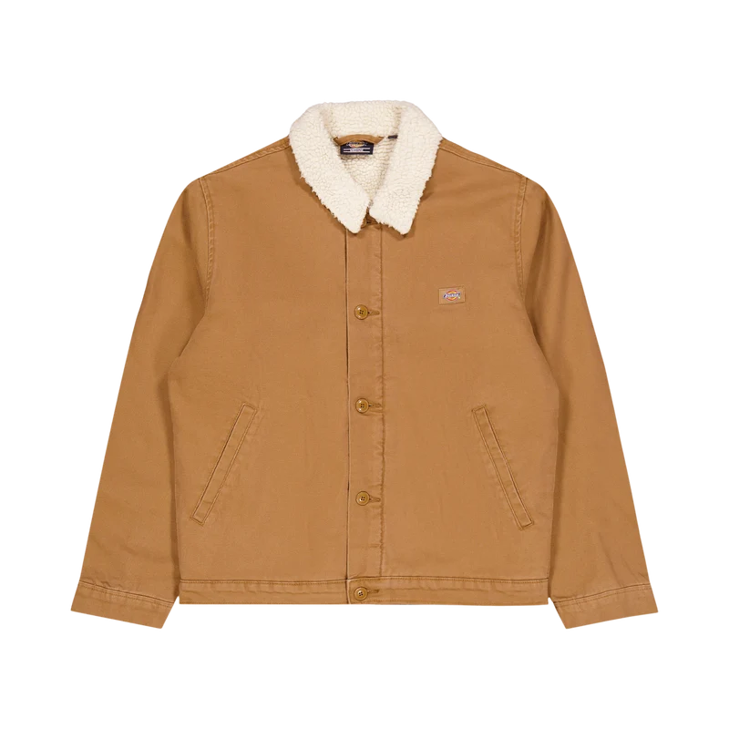 Dickies Duck Canvas Jackt Stone Washed Brown Duck