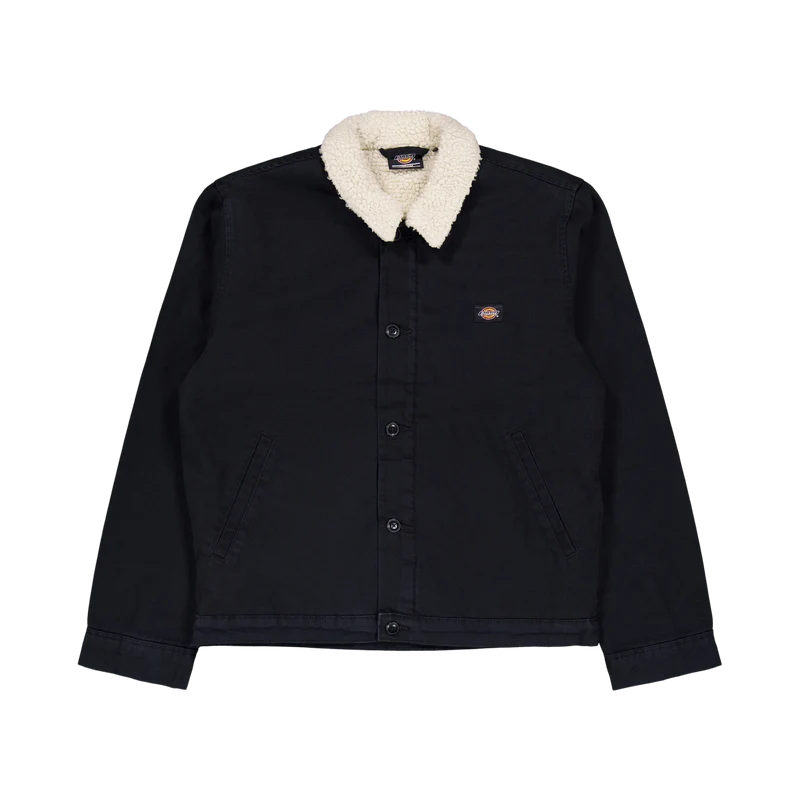 Dickies Duck Canvas Jackt Stone Washed Black