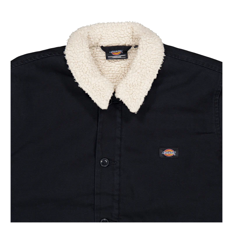 Dickies Duck Canvas Jackt Stone Washed Black