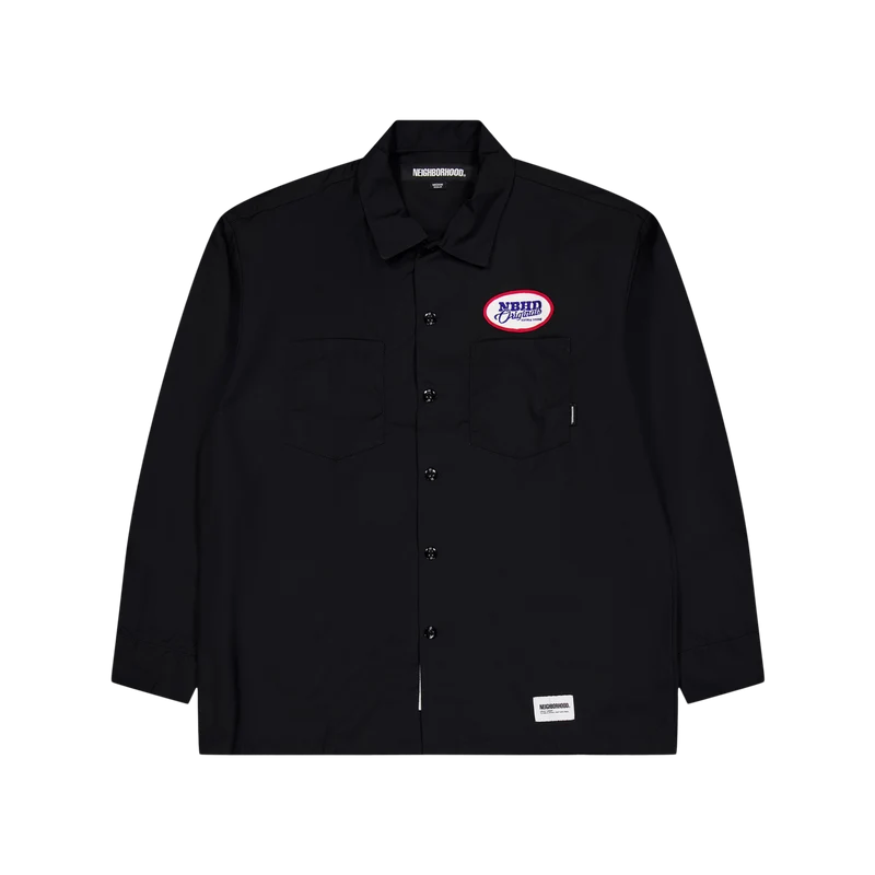 Classic Work Shirt Ls Black