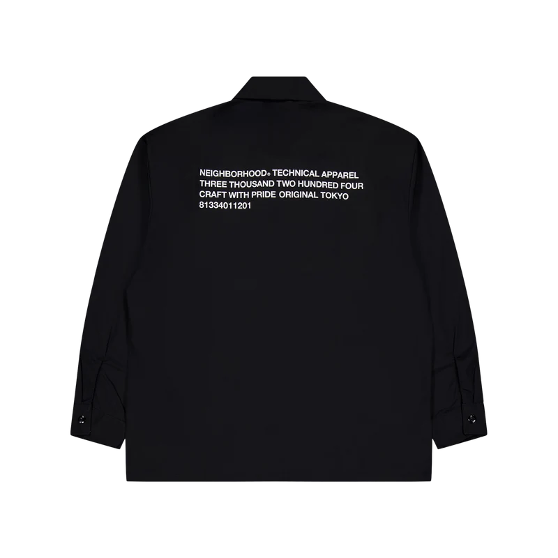 Classic Work Shirt Ls Black