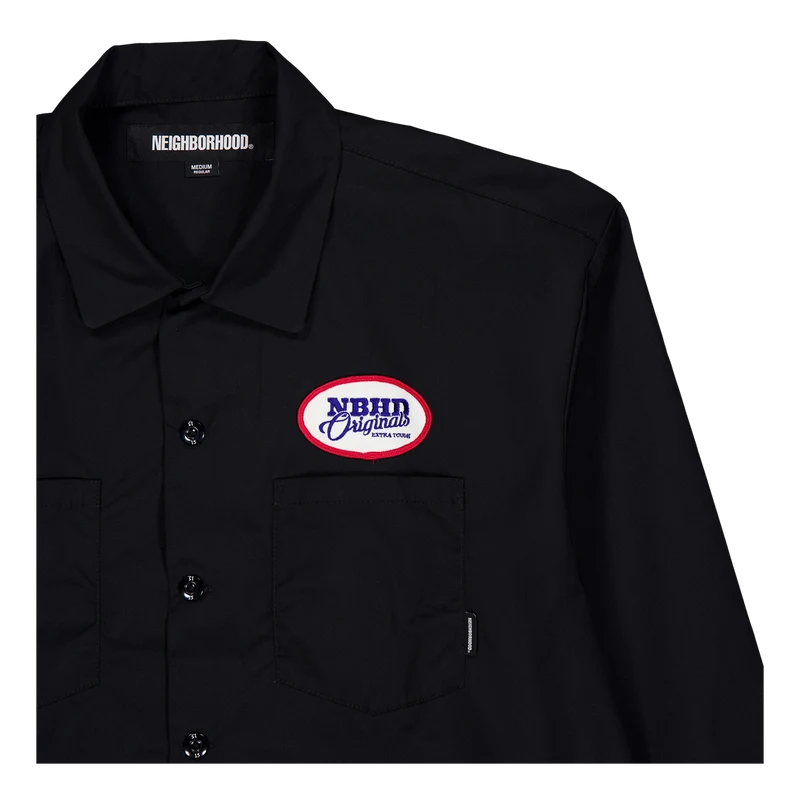 Classic Work Shirt Ls Black