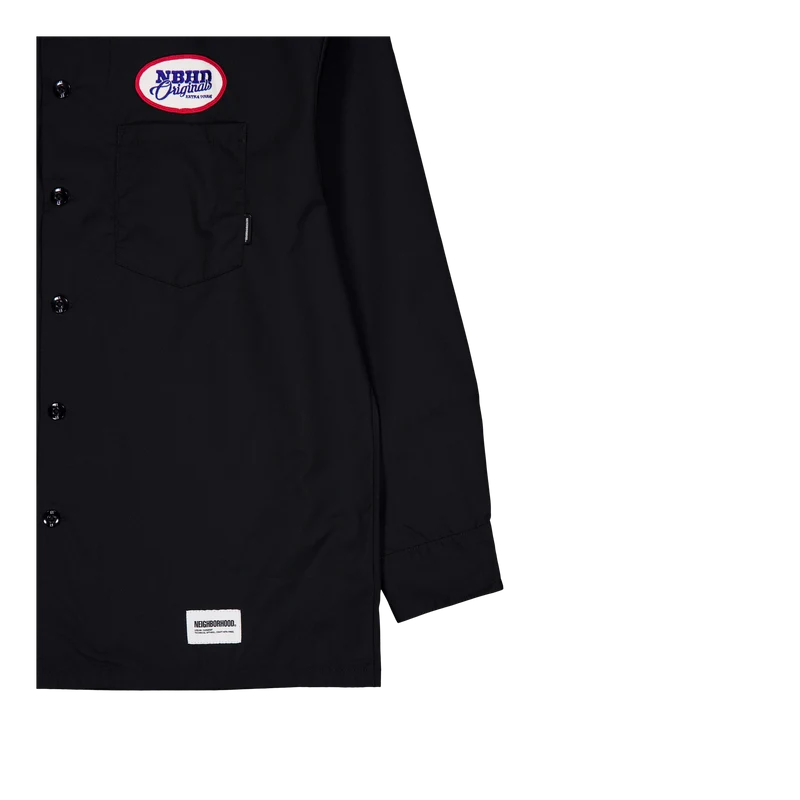 Classic Work Shirt Ls Black