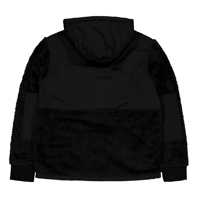 Hybrid Hoodie Polo Black