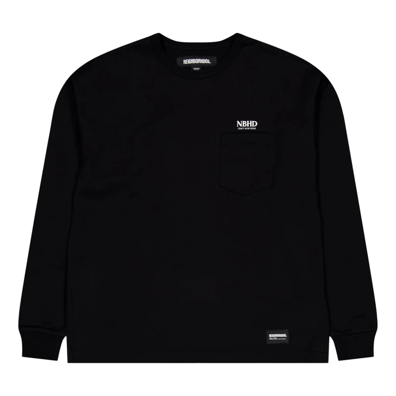 Classic-p Crewneck Ls Black