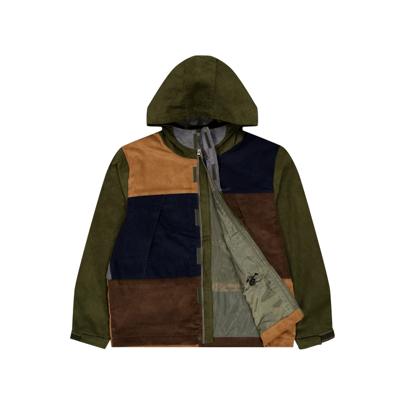 Contrast Cord Mountain Jacket Avocado
