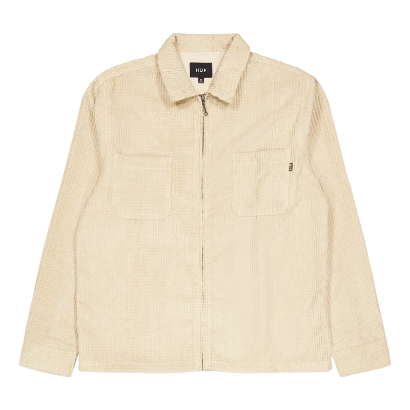 Cornelius Zip Shirt Oatmeal