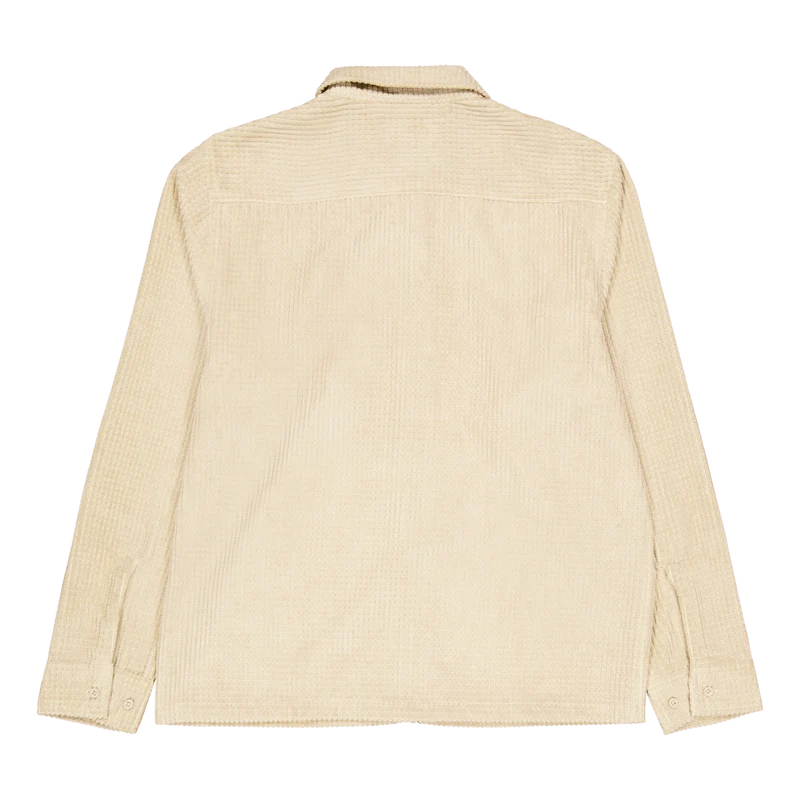Cornelius Zip Shirt Oatmeal