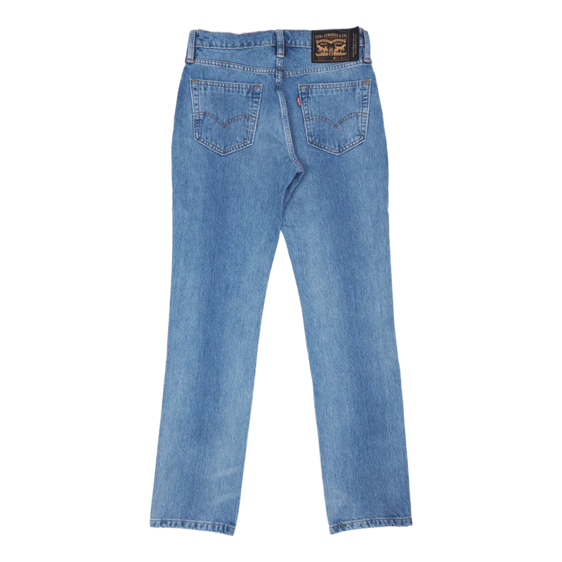 Skate 511 Slim 5 Pocket Skullz Med Indigo - Flat Finish