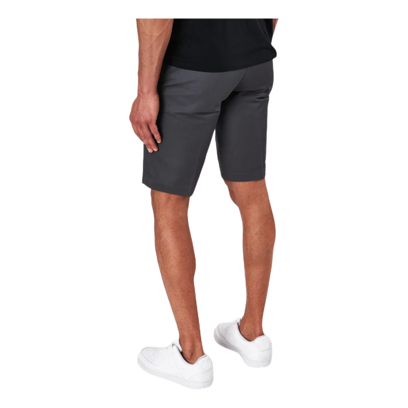 11´ Slim Straight Work Shorts Gray