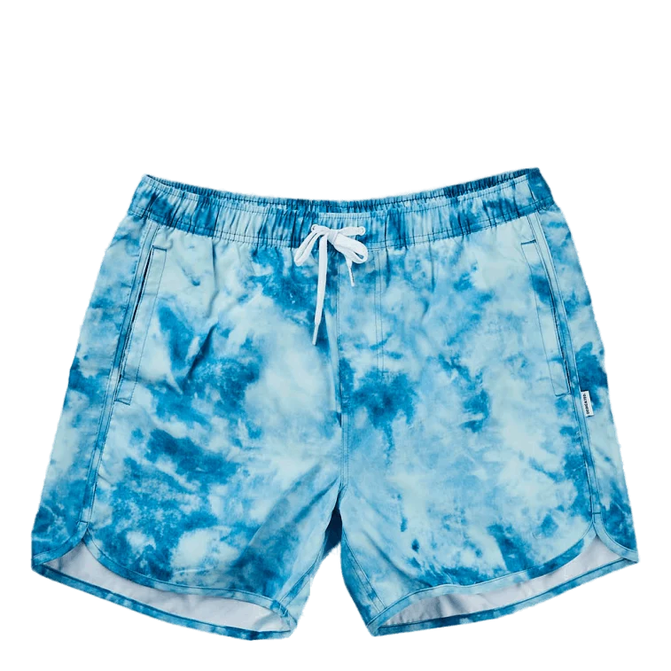 Swim Shorts Sandhamn Tie Dye B Blue
