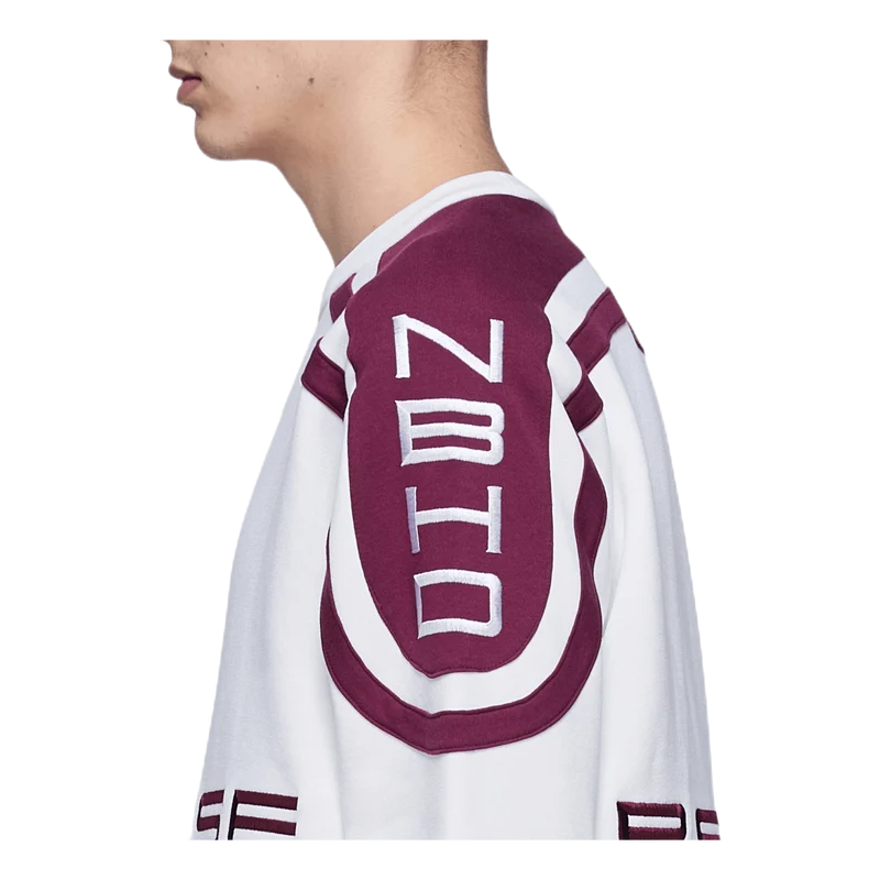 Jersey / Ce-crew . Ls White