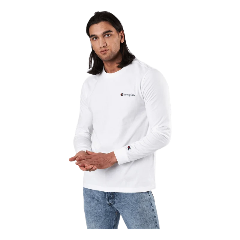 Crewneck Long Sleeve T-shirt Wht