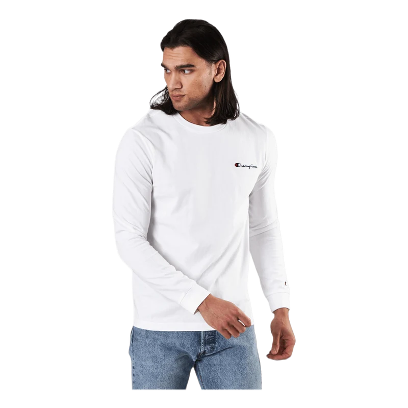 Crewneck Long Sleeve T-shirt Wht