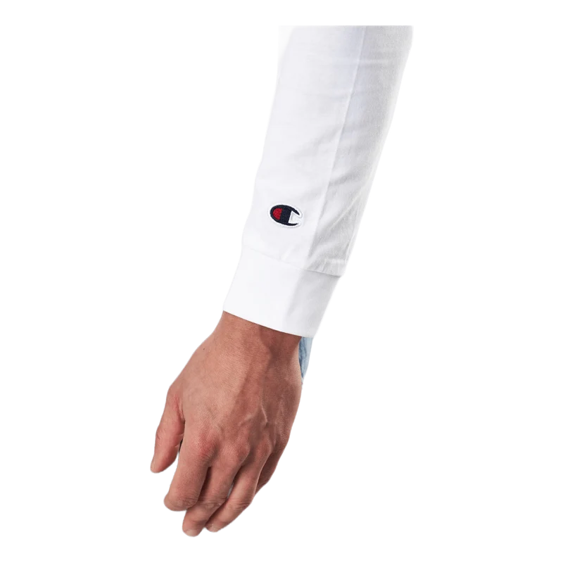 Crewneck Long Sleeve T-shirt Wht